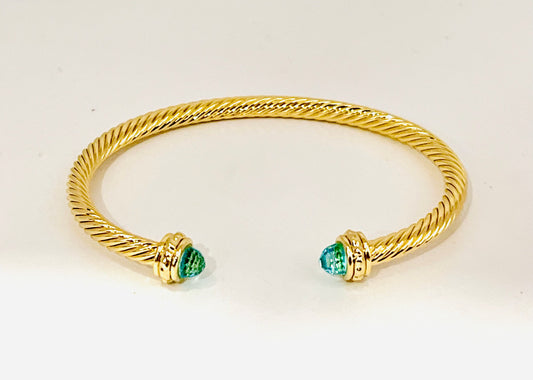 Gold Cable Bracelets
