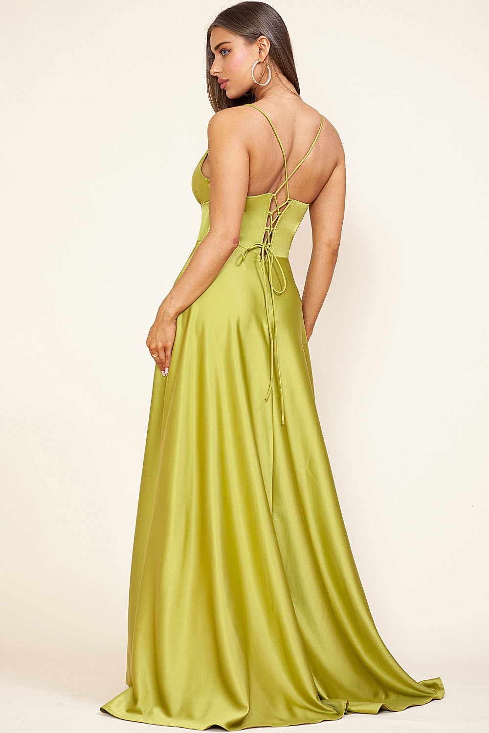 Mariana Sleeveless Lace Formal Dress