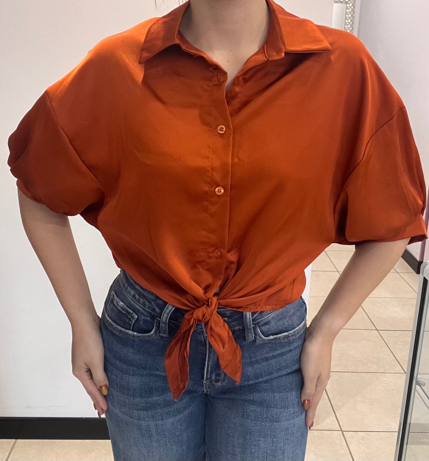 Silk One/Size Blouse