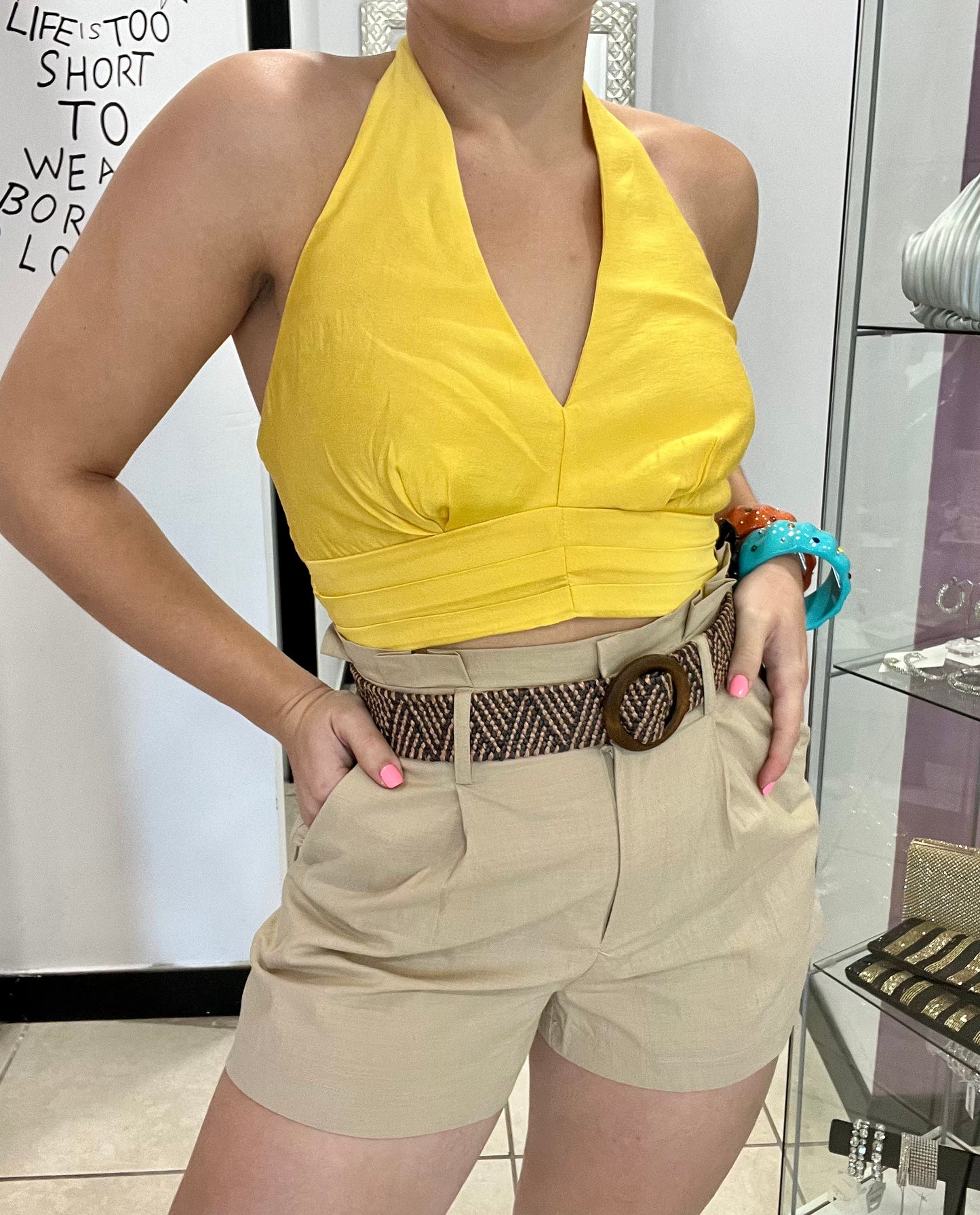 Susan Shorts with Belt