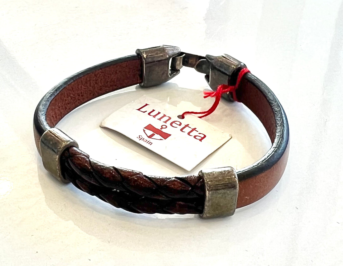 Lunneta Men Leather Bracelet