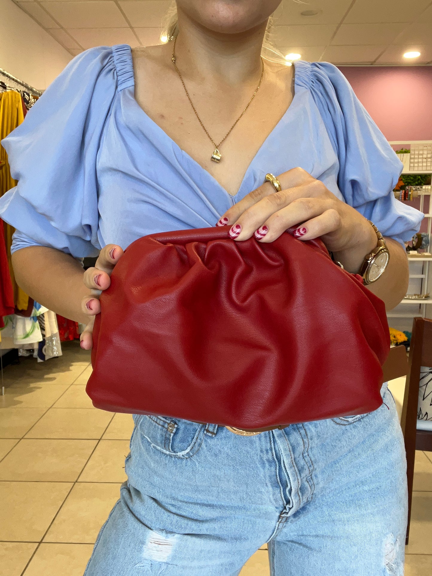 Jenny Hand Bag with Chain