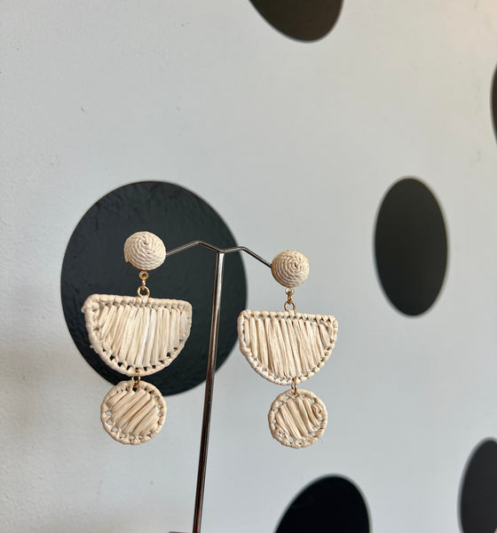 Straw Differents Shapes Earrings