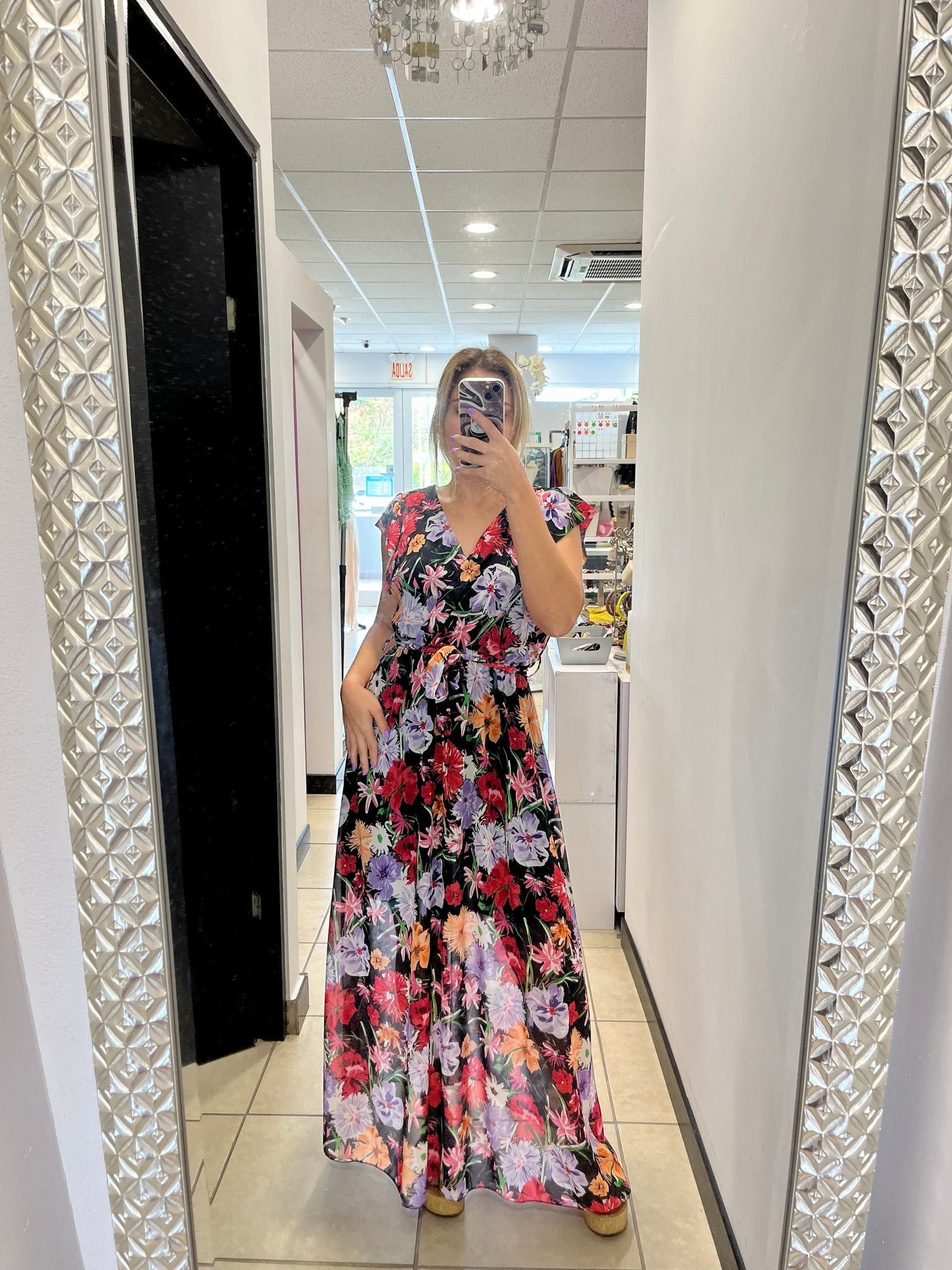 Dinorah Floral Maxi Dress